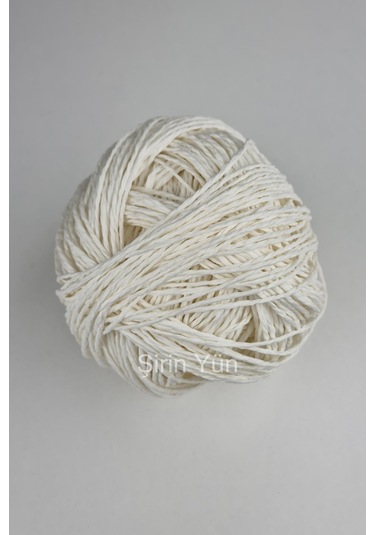 Sarılmış Kağıt İp 100 Gram Beyaz