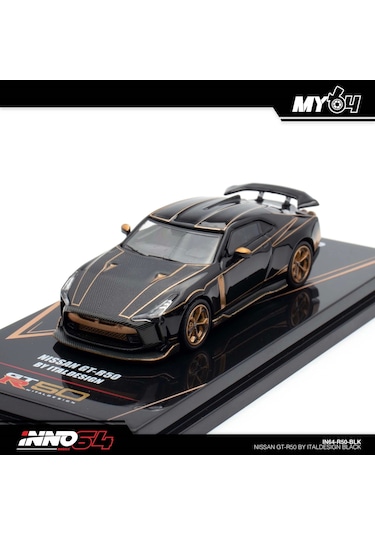 Inno 1/64 Nissan Gt-r50 By Italdesign Black Çok Renkli