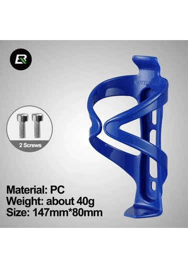 Rockbros Bisiklet Su Şişesi 600-750 Ml Mtb Yol Bisikleti Su Şişesi Tutucu Sıkma 001 Blue 001 Blue