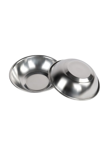 Neevoyu Kamp Çelik Su Isıtıcısı Seti - 5 Parça, Hızlı Isınma, Katlanabilir Sap, Hafif Ve Taşınabilir Gümüş