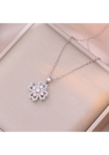 Bayan Kolye: Moda Estetiği Titanyum Çelik Kolye No.139 Çok REnkli