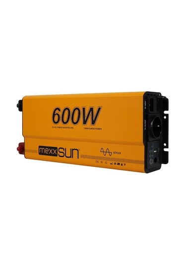 Mexxsun 12v 600w Tam Sinüs Ups Remote Ekran İnverter