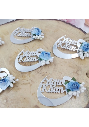 Vav Harfi Kişiye Özel İsimli Bebek Doğum Hediyesi(30 Adet)