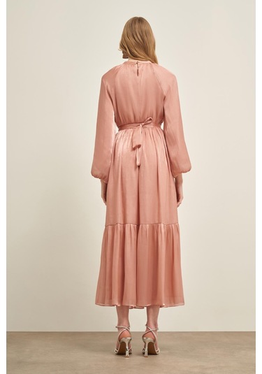 Ftz Ornagze Elbise Gül 31018 Gül