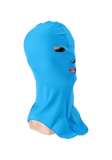 Suntek Yüzme Kap Güneş Kremi Uv Koruma Tam Yüz Mavi-göl Mavi