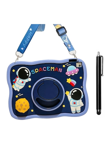 Samsung Galaxy Tab A9 Plus 11 İnç X210 X215 X216 Uyumlu Spaceman