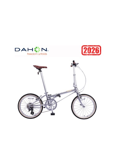 Dahon Boardwalk D8 20 Jant Katlanır Bisiklet 8v Mat Silver Siyah