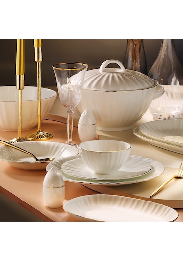 Aryıldız Bone Rose 12 Kişilik 60 Parça Yemek Takımı