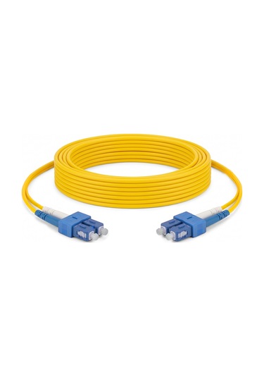 Alfafonet Sc/upc-sc/upc Singlemode Dupleks 10 Metre Fiber Patch Cord