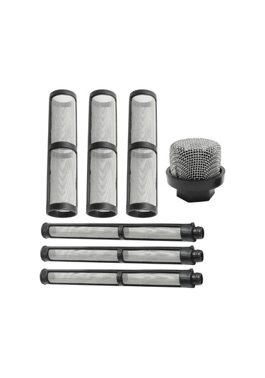 Xurunkeji 246385 246384 287032 Havasız Püskürtücü Filtre Ekran Seti, 190es 295st Ultramax Iı 390 395 490 495 595 İçin Yedek