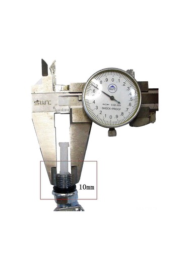 Ranyeek 2 Adet Benzin Tankı Anahtarı - Motosiklet Atv Jenerator İçin Anti-sızıntılı Yakıt Kontrol Valfi