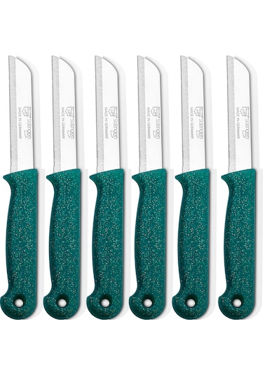 Taç 6'Lı Solingen Meyve Bıçağı Yeşil