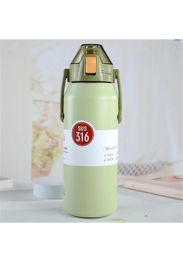 Kişiselleştirilebilir Soğuk Tutması İçin Özel 316l Termos Yeşil Yeşil