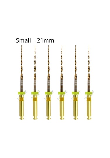 Diş Pistonlu Dalga Altın Endo Bir Dosya Endomotor Kök Kanal Hazırlama Endodontik İçin Döner Endodontik Dosyaları Gümüş