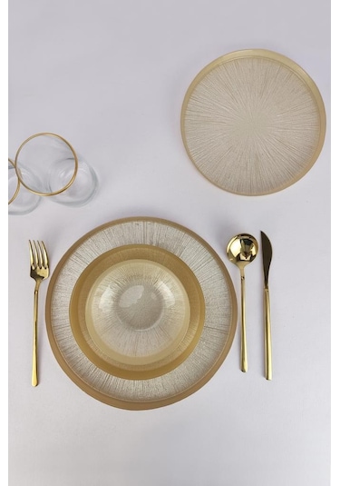 Digithome Rexy 24 Parça Cam Yemek Takımı Akc1002 C320.045