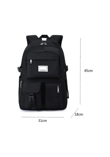 Kız Okul Çantası Büyük Kapasiteli Sırt Çantası Ortaokul Öğrencisi Çok Cepli Sırt Çantası Su Geçirmez Okul Çantası Diğer