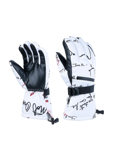 Suntek Termal Eldivenler Dokunmatik Ekran Kar Suya Xl-gri Gri