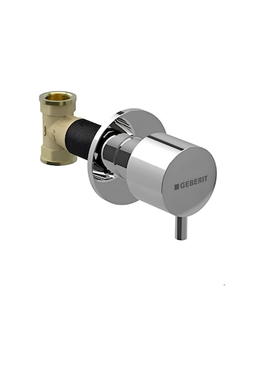 Geberit Alpha Kombifix Duvariçi Gömme Rezervuar Seti 8cm 110.174.00.1-mset Krom