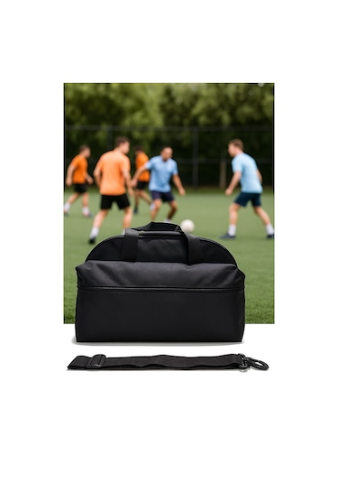 Newbag Sport Seyahat Ve Spor Çantası Orta Boy Siyah