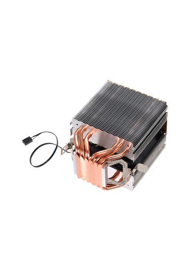 Reedark "6 Bakır Borulu Hidrolik Cpu Soğutucu - Intel/amd Uyumlu, 9cm Sessiz Fan, Mavi Led Aydınlatmalı"