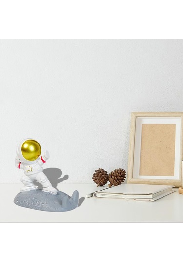 Suntek Masaüstü Telefon Tutucu Astronot Heykelcik Masa Akıllı