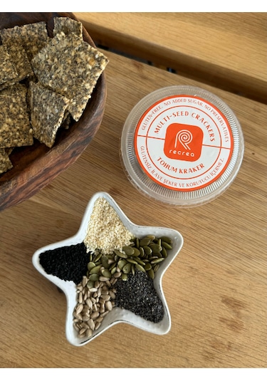 Recrea Glutensiz Tohum Kraker 2'li