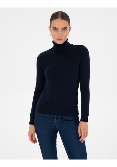 Pierre Cardin Kadın Lacivert Kazak /triko 50315747-vr033 Lacivert
