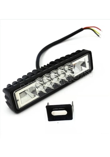 Motosiklet Sis Farı Çakarlı Off Road 10 Led