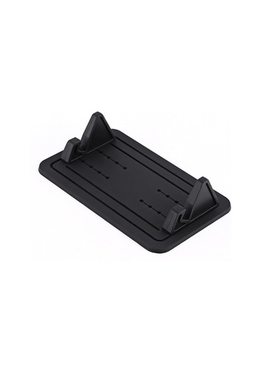 Geeroyoo Siyah Silikon Araç Telefon Tutucu: Sağlam Tutma, Esnek Kanca Tasarımı, Kolay Temizleme - Araç Ve Masaüstü Kullanıma Uygun