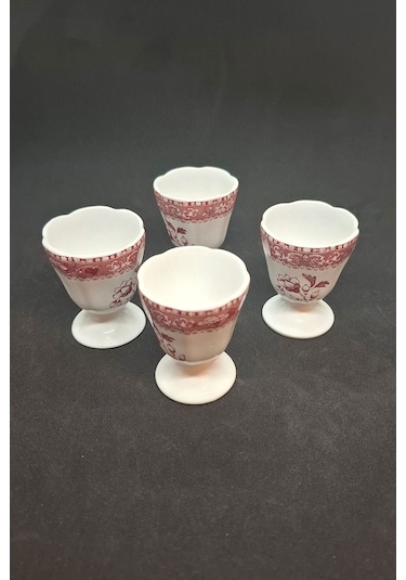 Pembe Vintage Yumurtalık 1 Adet Pembe-beyaz