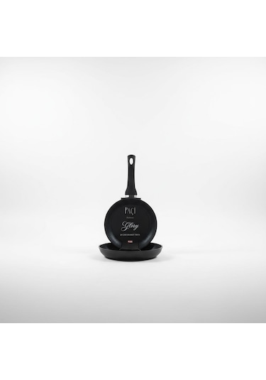 Ceren Pacı 22 Cm Mat Sıyah Granıt Tava Siyah