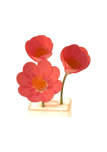 Homyl Otomatik Blooming Çiçek Gece Işık Yatak Odası Ekran Pembe Çok Renkli