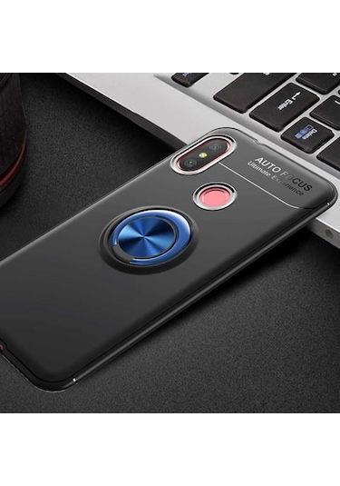 Xiaomi Redmi Note 6 Pro Kilif Yüzüklü Magnetli Ravel Case 392473510
