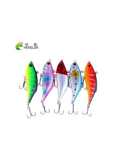 1 Adet Hengjıa Dalış Vıbe Balıkçılık Lures Seti Dudaksız Swimbait Crankbait Biyonik Bas Pike Cazibesi 10g