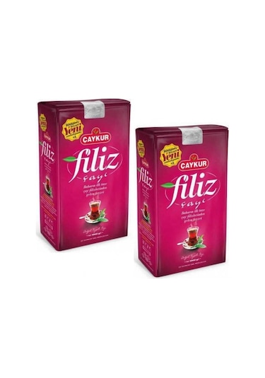 Çaykur Filiz Siyah Dökme Çay 2 x 1 KG