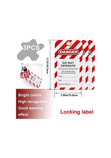 Besthome1 Kilitleme Kiti, Güvenlik Asma Kilidi, Evrensel Devre Kesici, Ev Ve Sanayi İçin