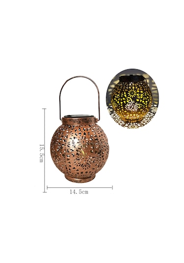 Veranda Çim Küresel İskelet Projeksiyon Lambası Metal L6343-2 Diğer