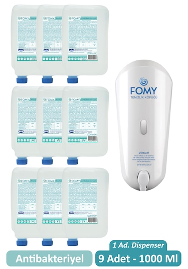 Fomy El Temizleme Köpüğü 9 x 1 L + Dispenser