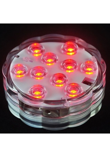 Silkroadselect Longbangdian Shop Çok Renkli Dalgıç Led Sualtı Işık Balık Tankı Gölet Yüzme Havuzu Düğün Partisi Renkli