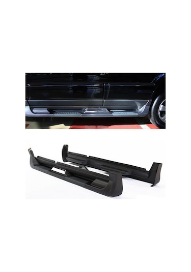 Kıa Sorento Yan Basamak 2003-2006 Arası Uyumlu Siyah Oem Boyalı