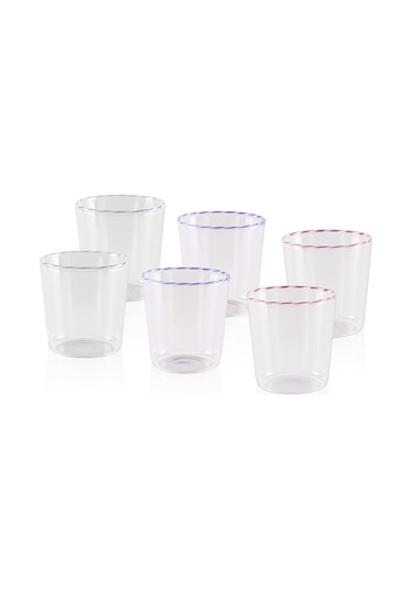 The Mia Simple Su Bardağı 6 Parça 300 Ml Şeffaf