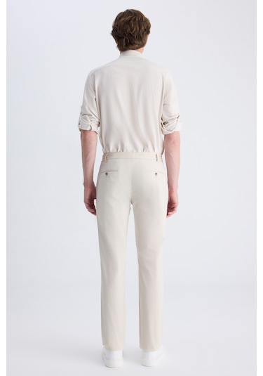 Twn Slim Fit Taş Düz Pamuklu Jogger Pantolon 4ec03s2263452 S01