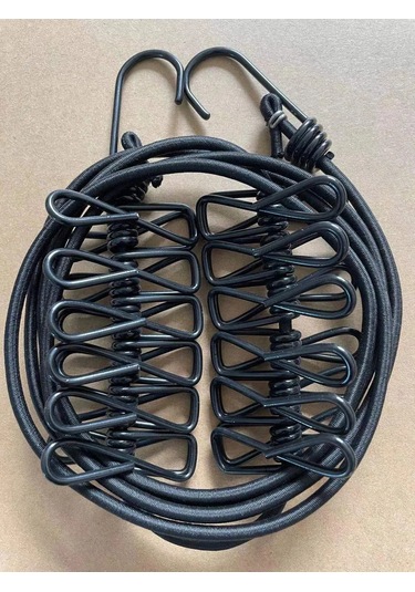 Hoz Store Çamaşır İpleri Seti 2 Adet 276779297 Siyah