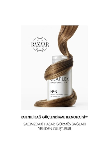 Olaplex No:4p Blonde Enhancer Şampuan 250 ML + No:5p Saç Kremi 250 ML + No:3 Hair Perfector 100 ML