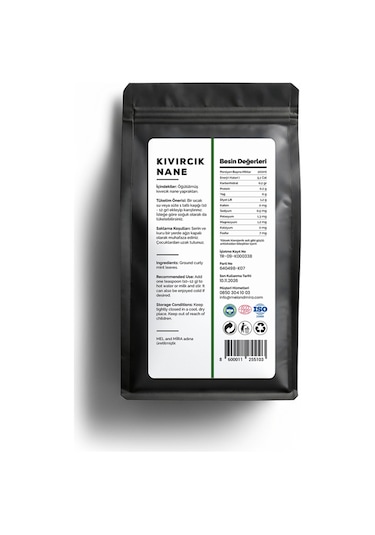 Premium Spearmint Tea Kıvırcık Nane 100g