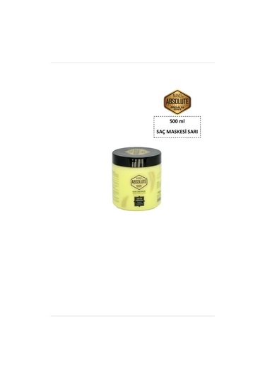 Nano Absolute Argan & Keratin Saç Maskesi Sarı 500 ML