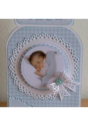 Jms 4 Adet Yuvarlak Dantel Metal Kesme Die Şablonlar