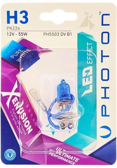Photon H3 12v 55w Xen Vısıon Tekli Blister Ampul