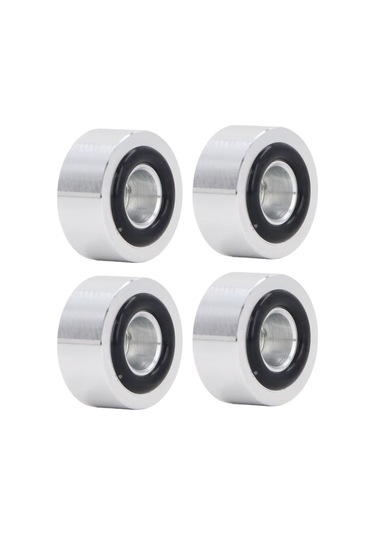 Geeroyoo Alüminyum Hoparlör Tersiyon Ayakları - 4 Adet Sestenizle Zil Dürtü Dämpferi, Ses Kalitesini Artırıcı Hi-fi Aksesuarı