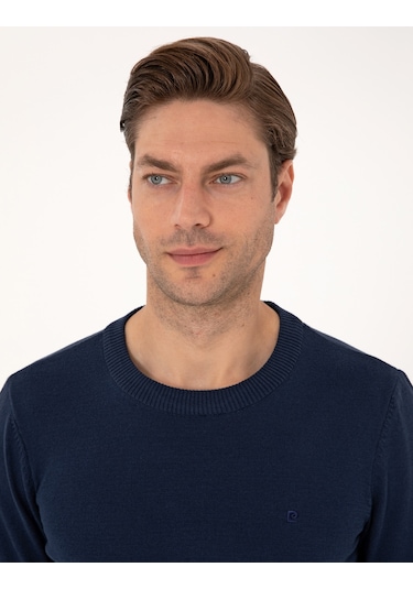 Pierre Cardin Erkek Açık Lacivert Kazak /triko 50314192-vr059 Açık Lacivert